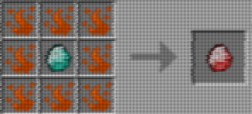 Craft du diamant de FEU