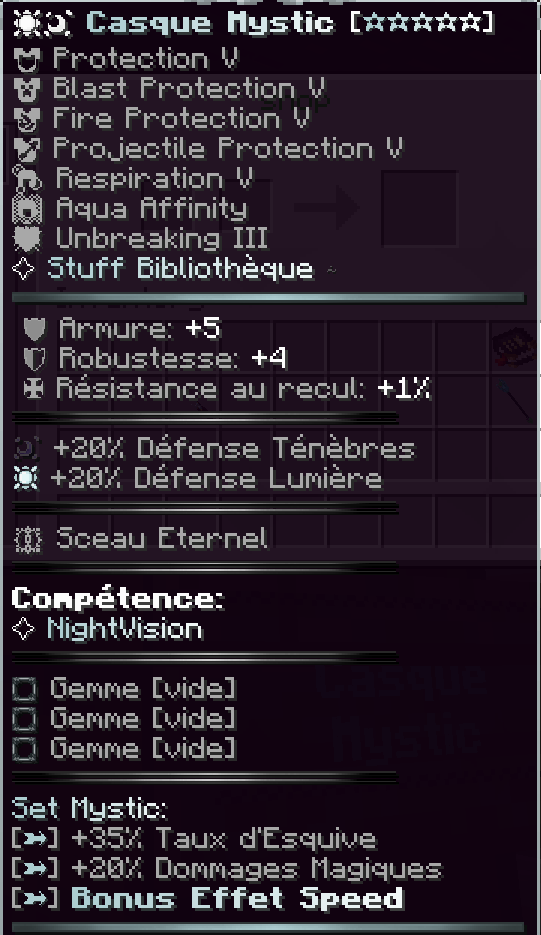 Casque Mystic
